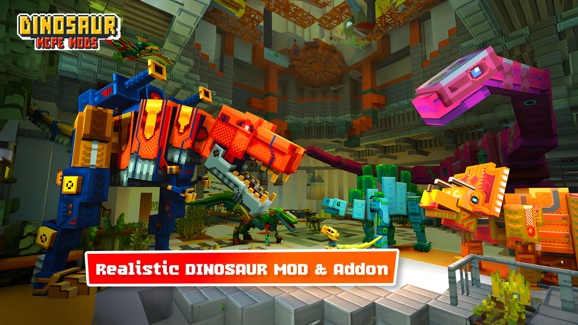 Dinosaur Craft Mods Minecraft screenshot
