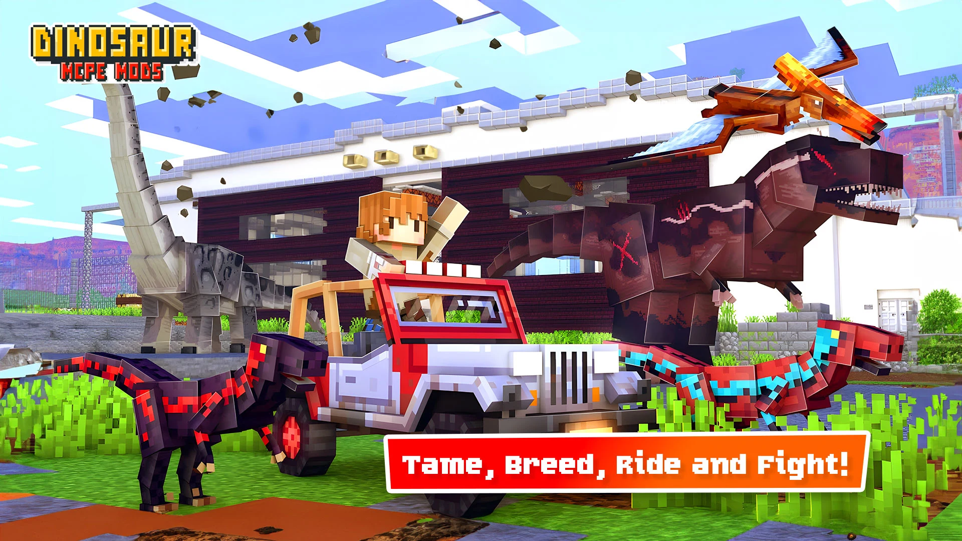 Dinosaur Craft Mods Minecraft screenshot